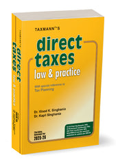 Taxmann's Direct Taxes Law & Practice (With Special Reference to Tax Planning) book by Vinod K. Singhania, Kapil Singhania