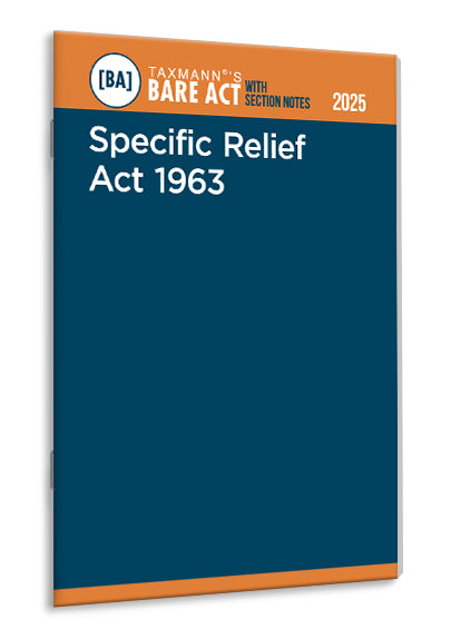 Taxmann's Specific Relief Act 1963 – Bare Act with Section Notes