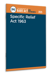 Taxmann's Specific Relief Act 1963 – Bare Act with Section Notes