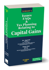 Taxmann's Issues FAQs & Tax Planning Relating to Capital Gains book by D.C. Agrawal, Sanjiv Dutt