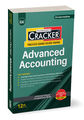 Taxmann Cracker - Advanced Accounting book for CA Intermediate By Parveen Sharma, Kapileshwar Bhalla