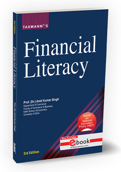 Taxmann's Financial Literacy book by Amit Kumar Singh