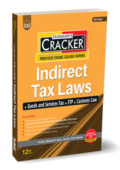 Taxmann Cracker - Indirect Tax Laws Book for CA Final by CA Dr Mahesh Gour, CA Dr KM Bansal