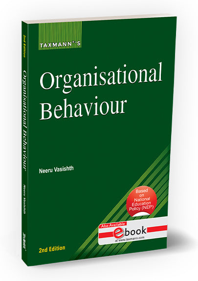 Taxmann's Organisational Behaviour book by Neeru Vasishth