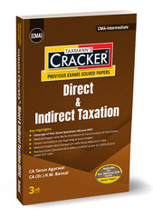 Taxmann Cracker -Direct and Indirect Taxation Book for CMA Inter by Priyanka Saxena