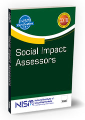 NISM Social Impact Assessors Book by National Institute of Securities Markets