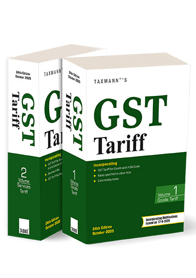 Taxmann's GST Tariff