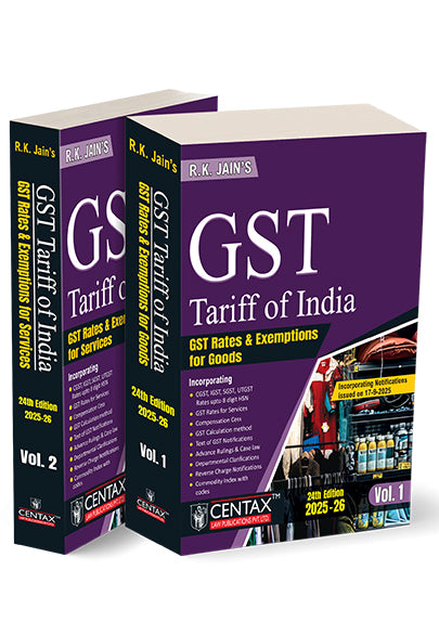 R.K. Jain's GST Tariff of India