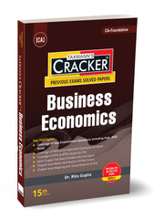 Taxmann Cracker - Business Economics Book for CA Foundation by Dr Ritu Gupta