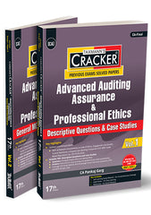 Taxmann Cracker - Advanced Auditing Assurance & Professional Ethics Book for CA Final by CA Pankaj Garg.