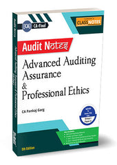 Audit Notes (Advanced Auditing Assurance & Professional Ethics) Book for CA Final by CA Pankaj Garg.