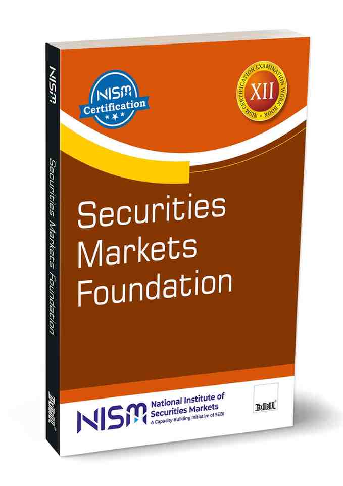 Securities Markets Foundation book by National Institute of Securities Markets