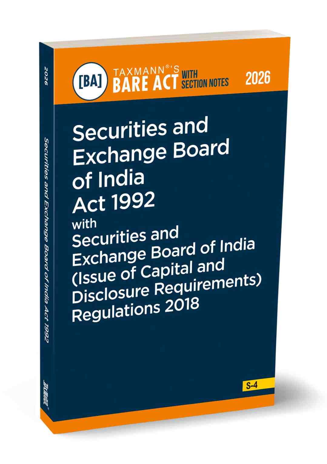 Securities and Exchange Board of India Act 1992 book by Taxmann