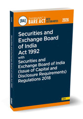 Securities and Exchange Board of India Act 1992 book by Taxmann