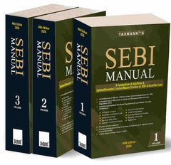 SEBI Manual (Set of 3 Volumes) book by Taxmann