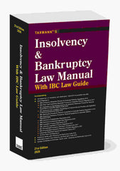 Insolvency and Bankruptcy Law Manual with IBC Law Guide book by Taxmann