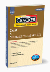 Taxmann Cracker - Cost & Management Audit (CMAD) Book for CMA Final by Tarun Agarwal, Leena Lalit Parakh