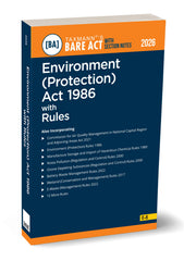Taxmann's Environment (Protection) Act 1986 with Rules – Bare Act with Section Notes