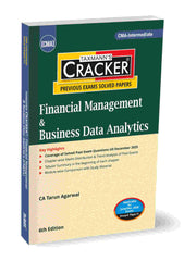 Taxmann Cracker - Financial Management & Business Data Analytics Book for CMA Inter by Tarun Agarwal