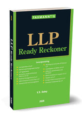 Taxmann's LLP Ready Reckoner book by V.S. Datey