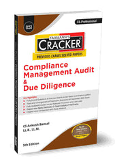 Taxmann Cracker - Compliance Management Audit & Due Diligence (CMADD) Book for CS Professional by Ankush Bansal