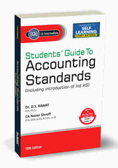 Students' Guide to Accounting Standards book for CA Intermediate By D.S. Rawat, Nozer Shroff