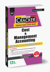 Taxmann Cracker - Cost and Management Accounting book for CA Intermediate by Ravi Chhawchharia, Yash Doctor