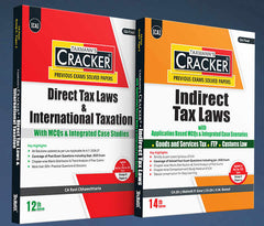 Cracker Combo DT and IDT (Set of 2 Books) for CA Final by Taxmann
