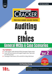 Taxmann Cracker - Auditing & Ethics For CA Intermediate By CA Pankaj Garg