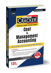 Taxmann Cracker - Cost and Management Accounting book for CA Intermediate by Ravi Chhawchharia, Yash Doctor