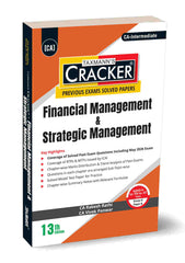 Taxmann Cracker - Financial Management & Strategic Management for CA Inter by CA Rakesh Rathi, CA Vivek Panwar.