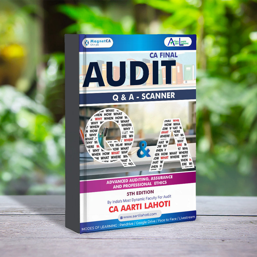 CA Final Audit Q & A Scanner by CA Aarti Lahoti