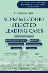 Vinod Publication’s Supreme Court Selected Leading Cases (In 2 Volumes) - Books By K Gururaja Chari and Yogesh V Nayyar