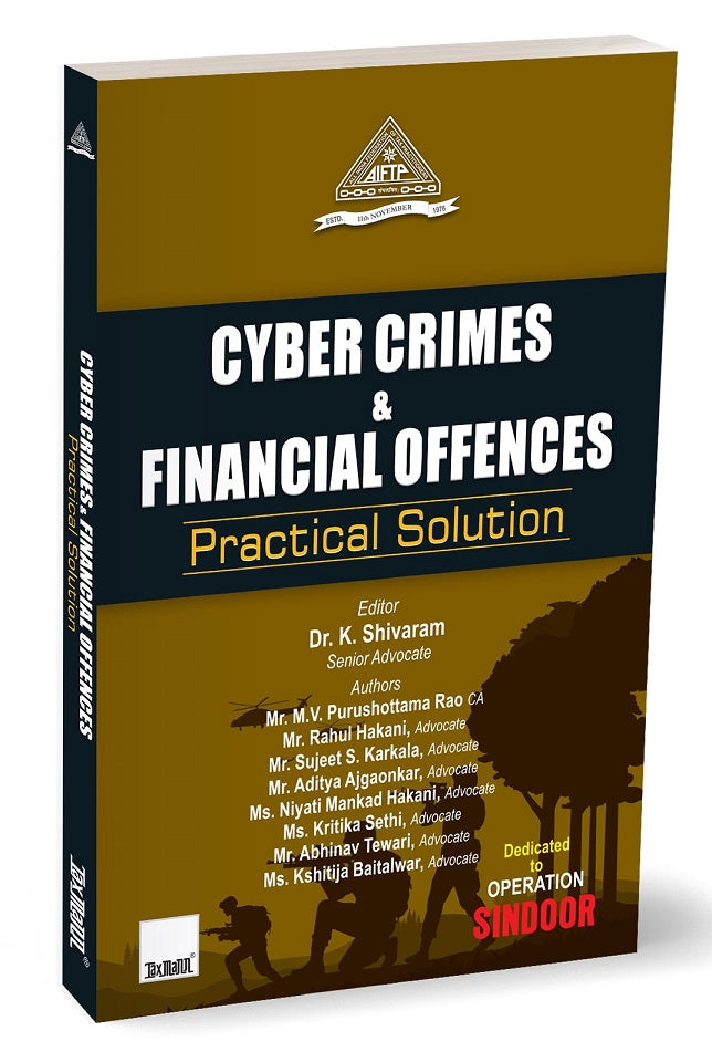 Cyber Crimes and Financial Offences – Practical Solution Book By Taxmann