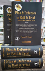 Plea and Defenses in Bail & Trial (Granted & Rejected) - Books (Set of 2 Volumes) By ALT Publications