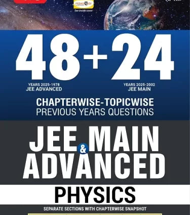 48+24 Years Chapterwise Topicwise Solutions Physics for JEE (Main + Adv) By MTG Learning