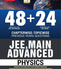 48+24 Years Chapterwise Topicwise Solutions Physics for JEE (Main + Adv) By MTG Learning
