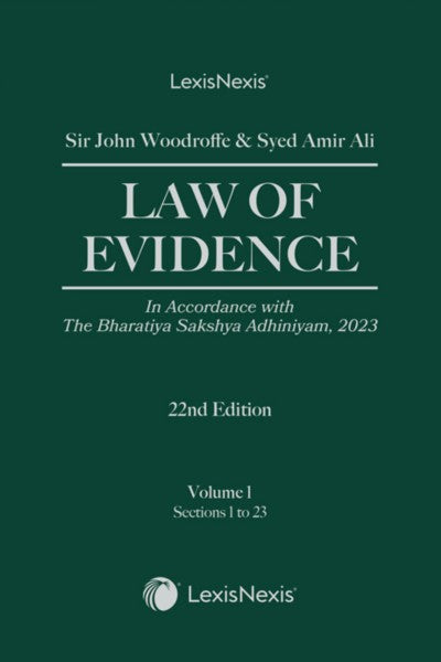Law of Evidence (In Accordance with The Bharatiya Sakshya Adhiniyam, 2023 - In 4 Volumes) - Books By LexisNexis