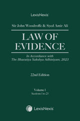 Law of Evidence (In Accordance with The Bharatiya Sakshya Adhiniyam, 2023 - In 4 Volumes) - Books By LexisNexis