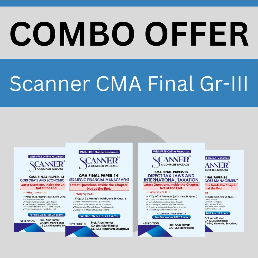Shuchita Scanner Combo CMA Final Group 3 Paper (13 to 16) Green Edition