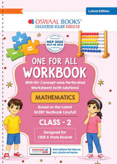 One For All Mathematics Workbook Concept Wise for Class 2 by Oswaal Books