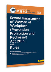 Sexual Harassment of Women at Workplace (Prevention Prohibition and Redressal) Act 2013 with Rules (Bare Act with Section Notes) - Book By Taxmann