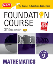 Foundation Course Mathematics Book for Class 9 by MTG Learning
