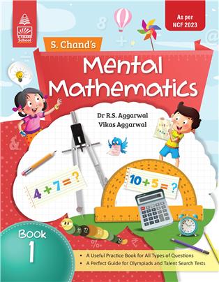 S Chand's Mental Mathematics Class 1 book by Dr. R.S. Aggarwal, Vikas Aggarwal