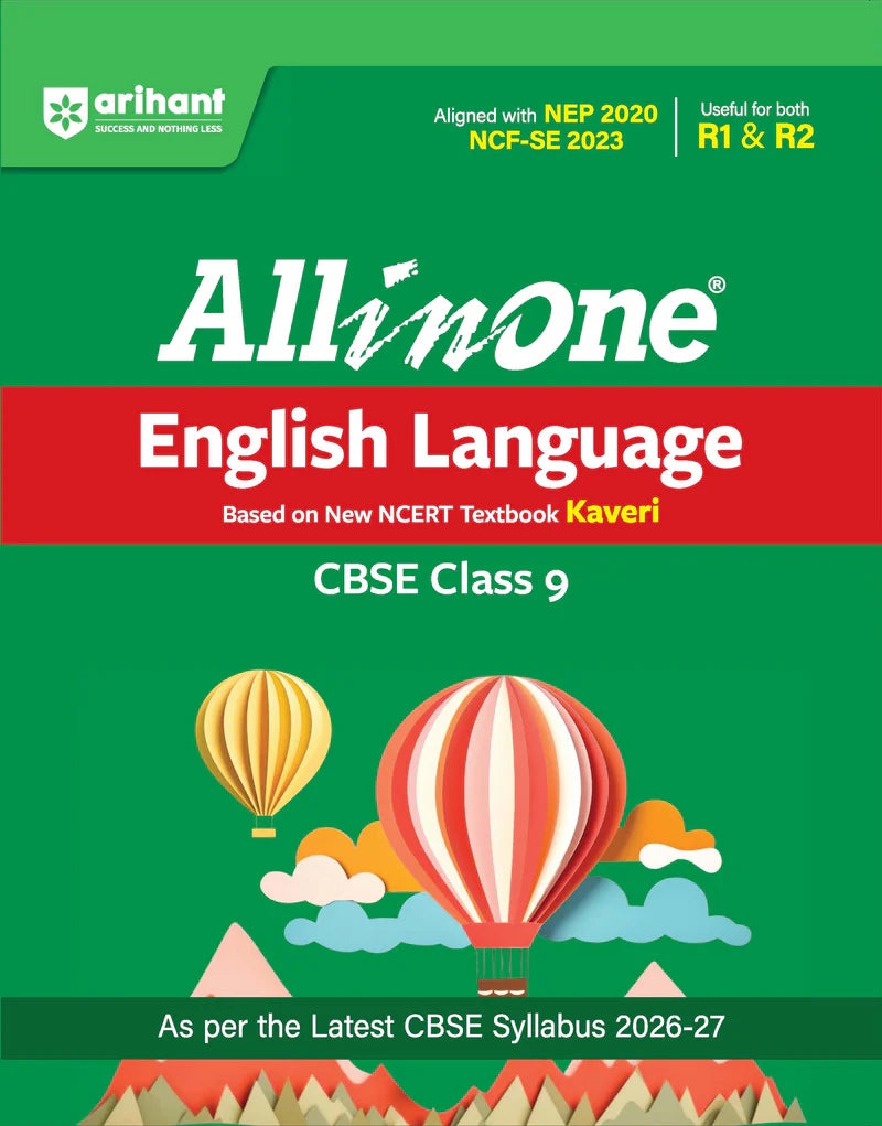 All in One English Language (Keveri) Class 9 for CBSE Exam - Book By Arihant Publication