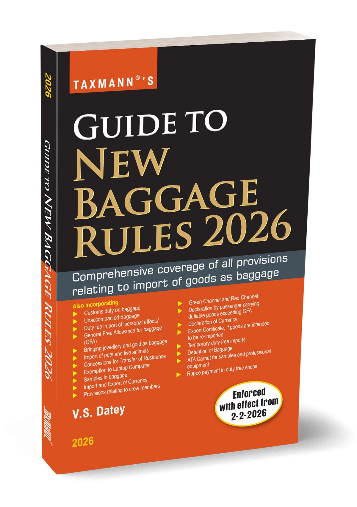 Guide to New Baggage Rules - Book By Taxmann