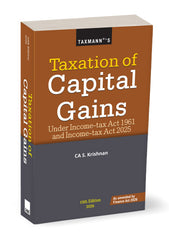 Taxmann's Taxation of Capital Gains book by S. Krishnan