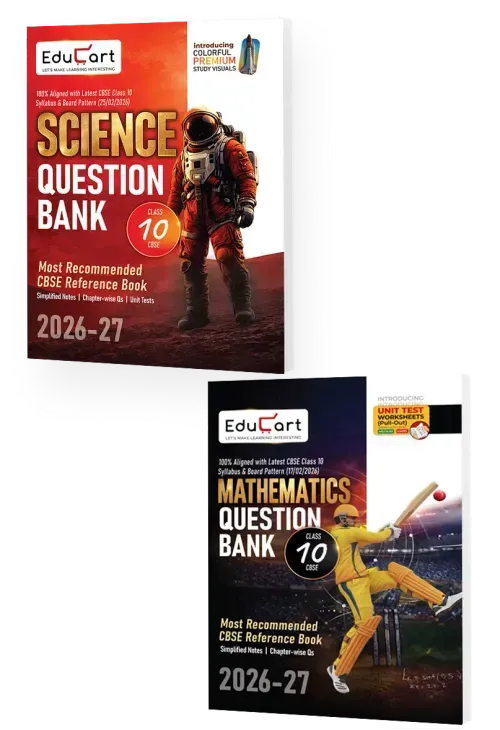 Educart CBSE Question Bank Class 10 Bundle Books - Science and Mathematics