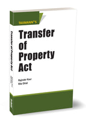 Taxmann's Transfer of Property Act - Book By Rajinder Kaur, Rita Ghial