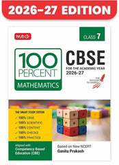 100 Percent NCERT & CBSE Mathematics Class 7  - Book By MTG Learning